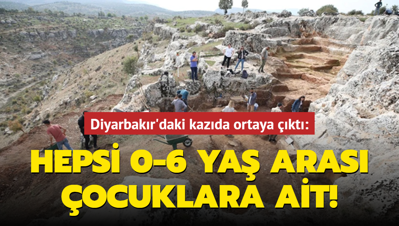 Diyarbakr'daki kazda ortaya kt: Hepsi 0-6 ya aras ocuklara ait!