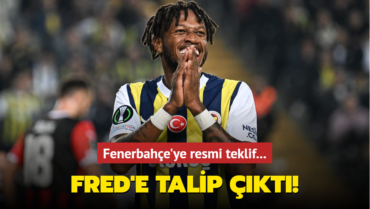 Fred'e talip kt! Fenerbahe'ye resmi teklif...