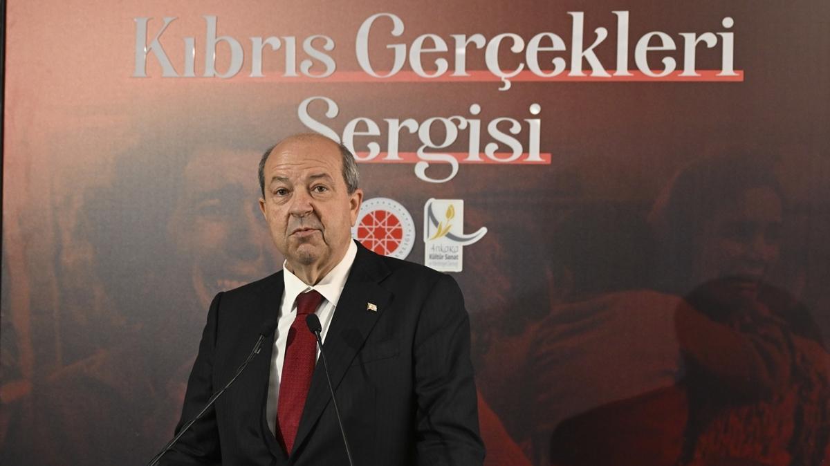 KKTC Cumhurbakan Tatar, Ankara'da "Kbrs Gerekleri" sergisine ziyarette bulundu