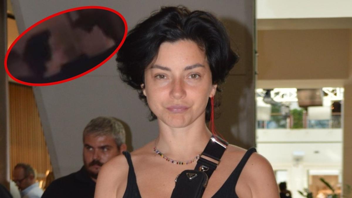 Merve Boluur yeni sevgilisi ile grntlendi! Samimi hallerini reddetti