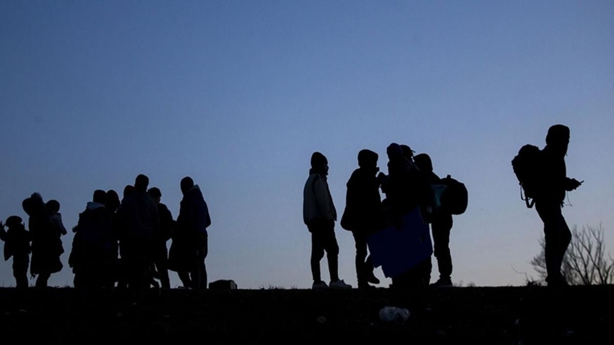 Mula'da yurt dna kmaya alan dzensiz gmenler yakaland