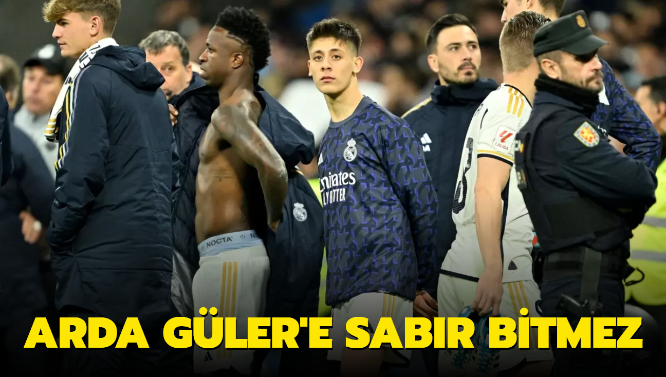 Arda Gler'e sabr bitmez