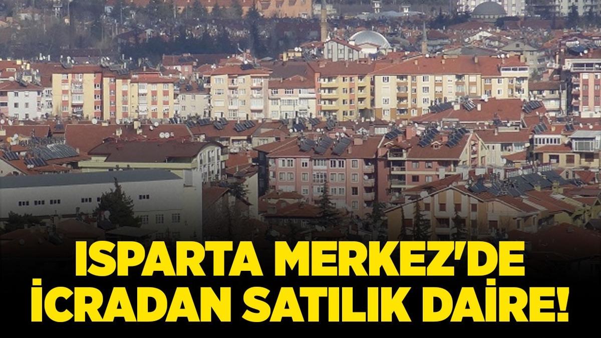 Isparta Merkez'de icradan satlk daire!