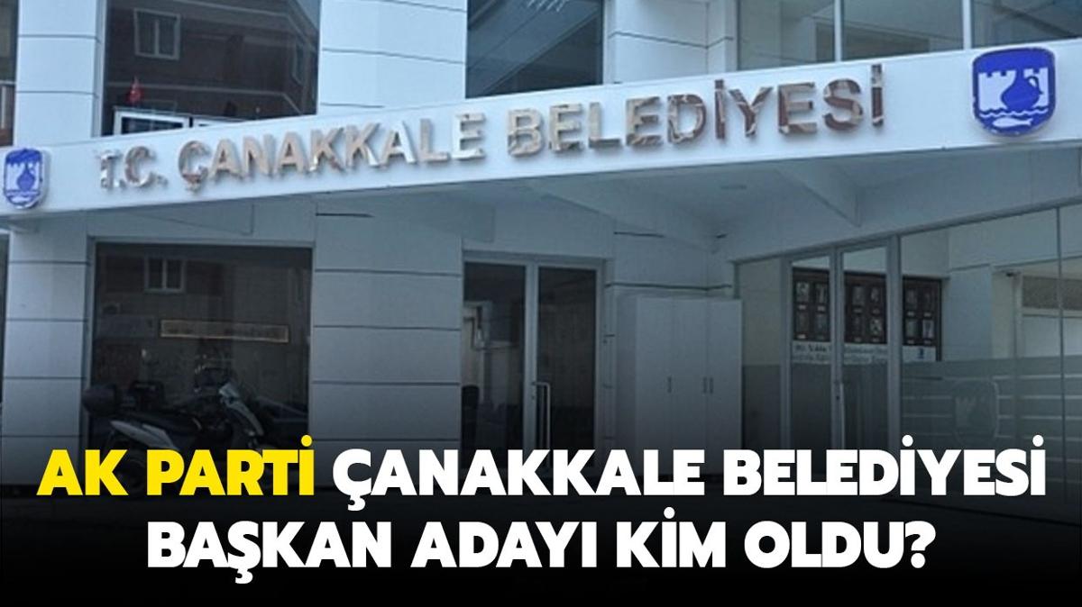 AK Parti anakkale Belediye Bakan aday Jlide skenderolu kimdir" AK Parti anakkale Belediye Bakan aday kim oldu" 