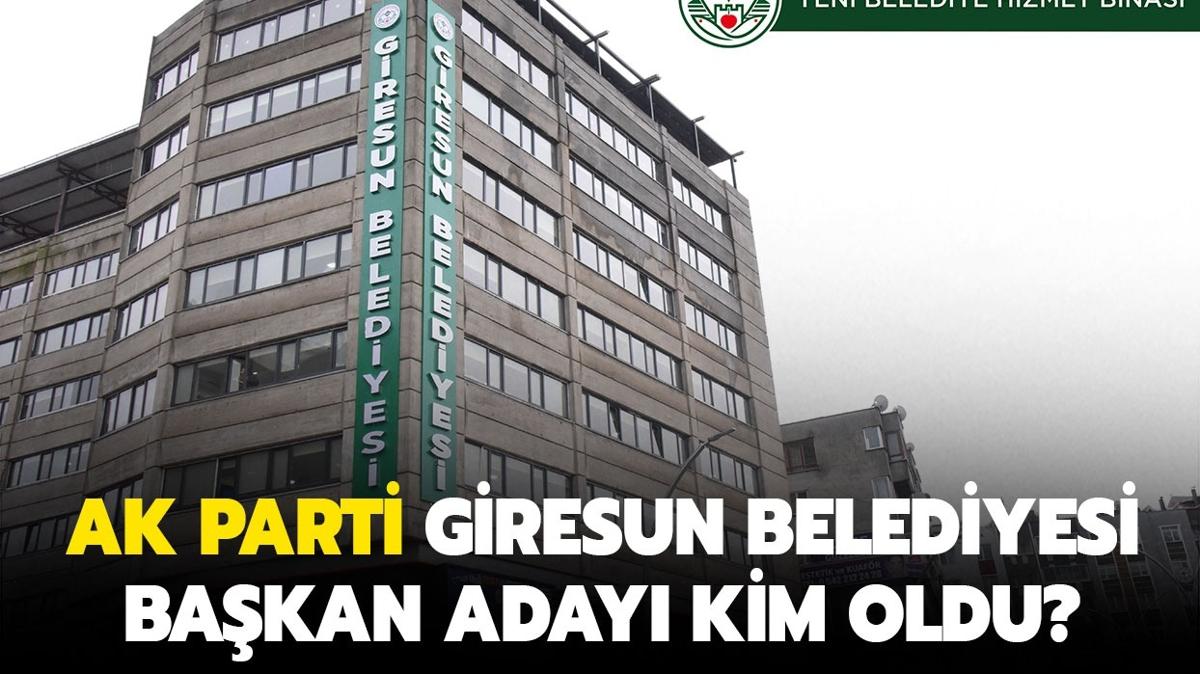 AK Parti Giresun Belediyesi Bakan aday Aytekin enlikolu kimdir" AK Parti Giresun Belediye Bakan aday kim oldu" 