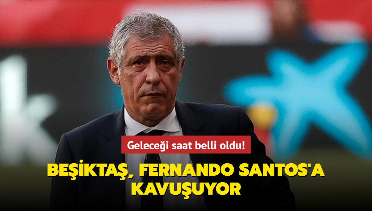 Gelecei saat belli oldu! Beikta, Fernando Santos'a kavuuyor