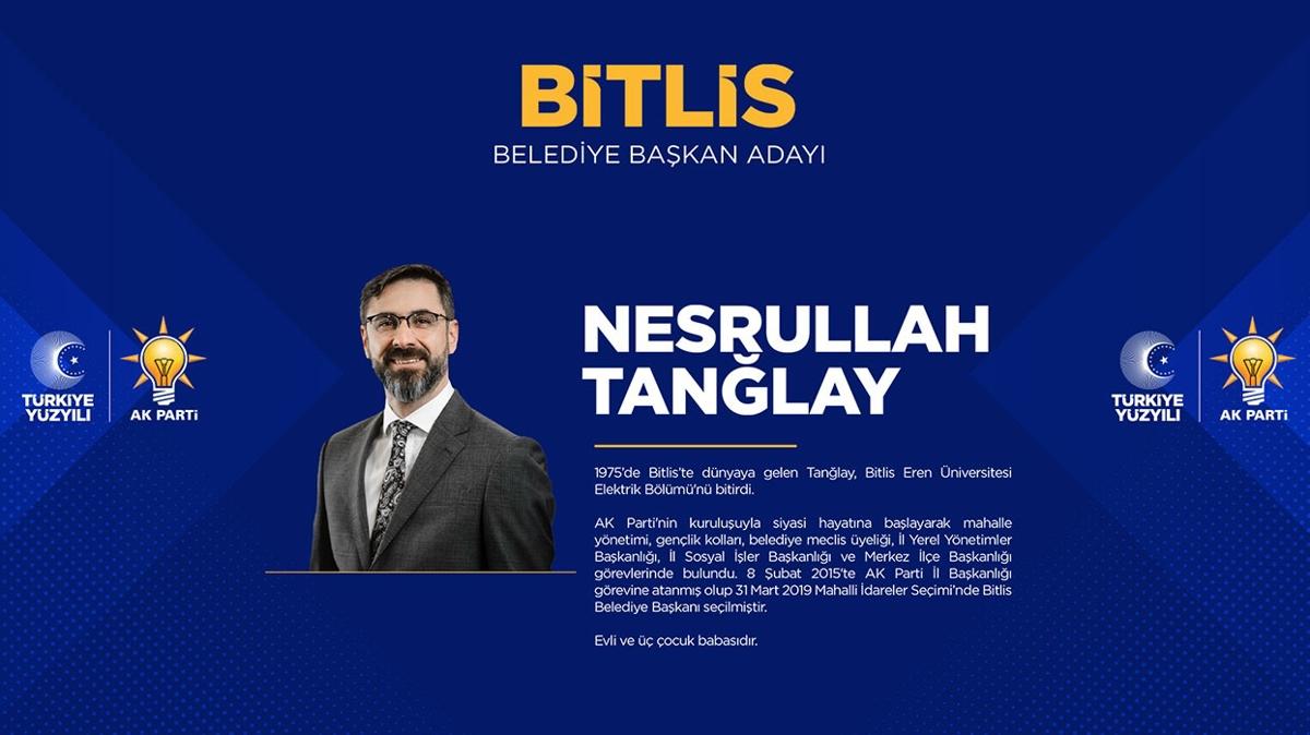 AK Parti Bitlis Belediye Bakan aday Nesrullah Tanlay oldu! AK Parti Bitlis Belediye Bakan aday Nesrullah Tanlay kimdir, ka yanda"
