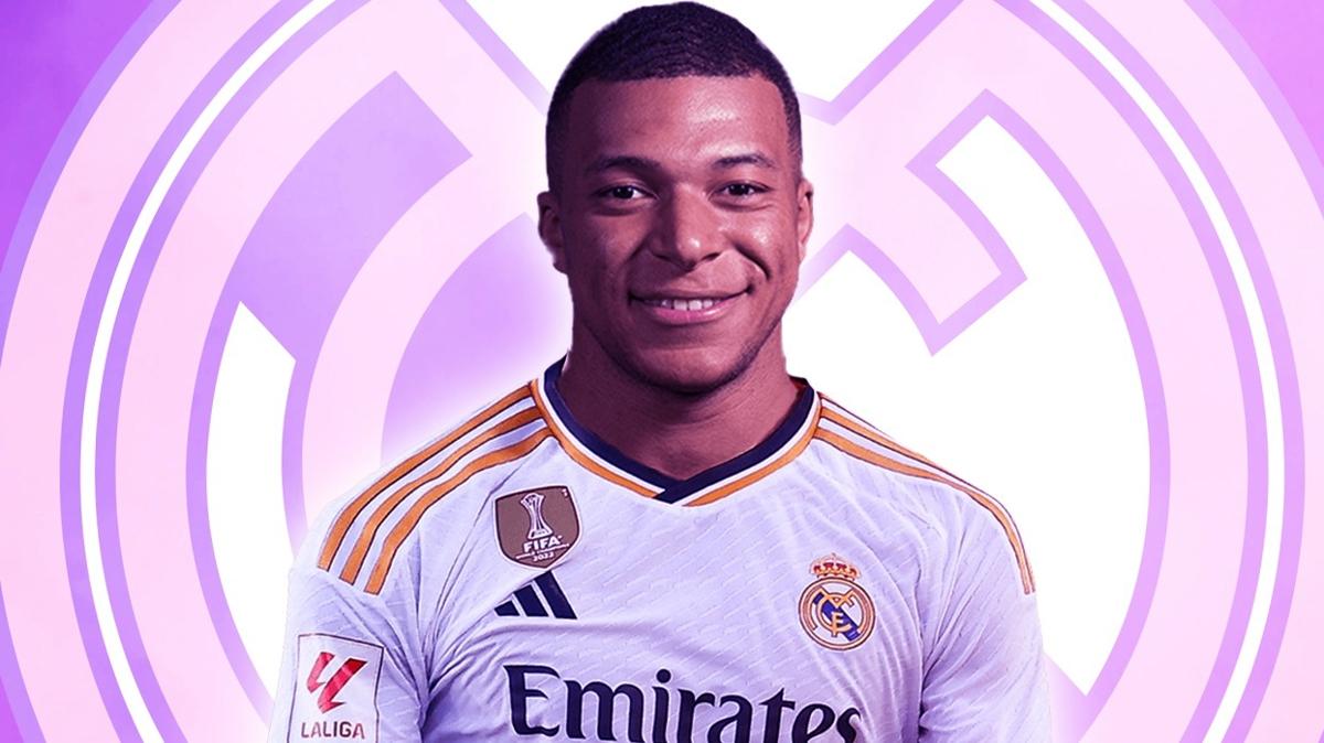 Real Madrid, Kylian Mbappe'yi transfer etti!