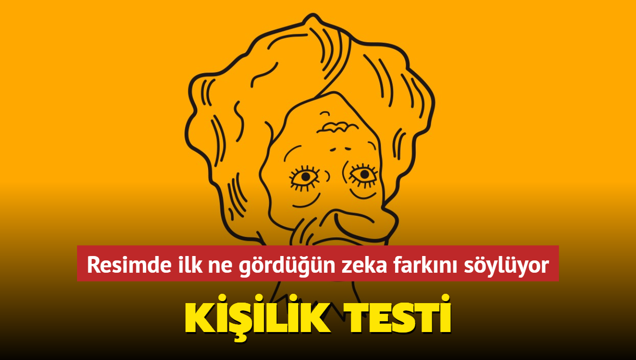 nsanlardan farkn zekan m davranlarn m" Kiilik testi! Resimde ilk ne grdn"