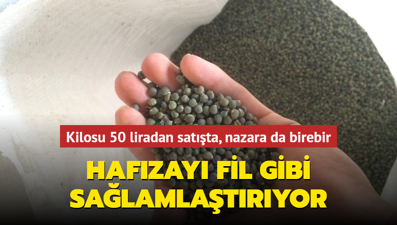 Hafzay fil gibi salamlatryor! Kilosu 50 liradan satta, nazara da birebir