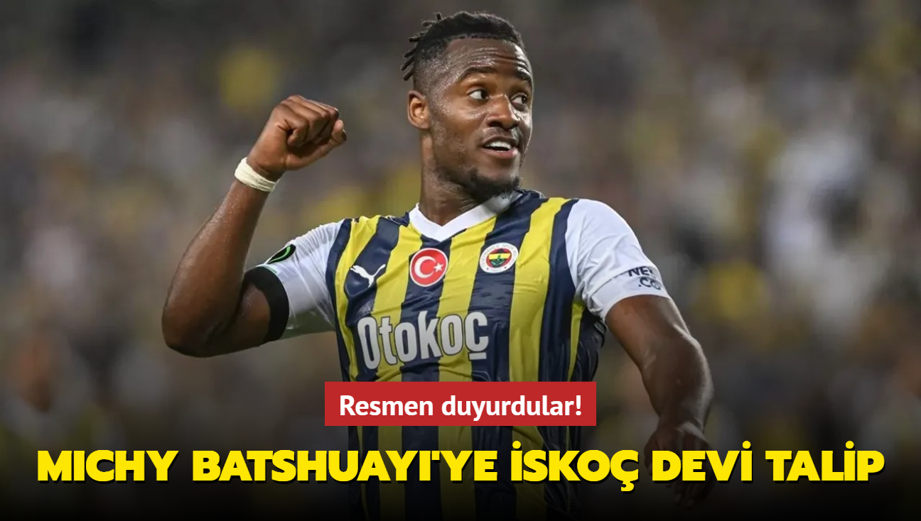 Resmen duyurdular! Michy Batshuayi'ye sko devi talip