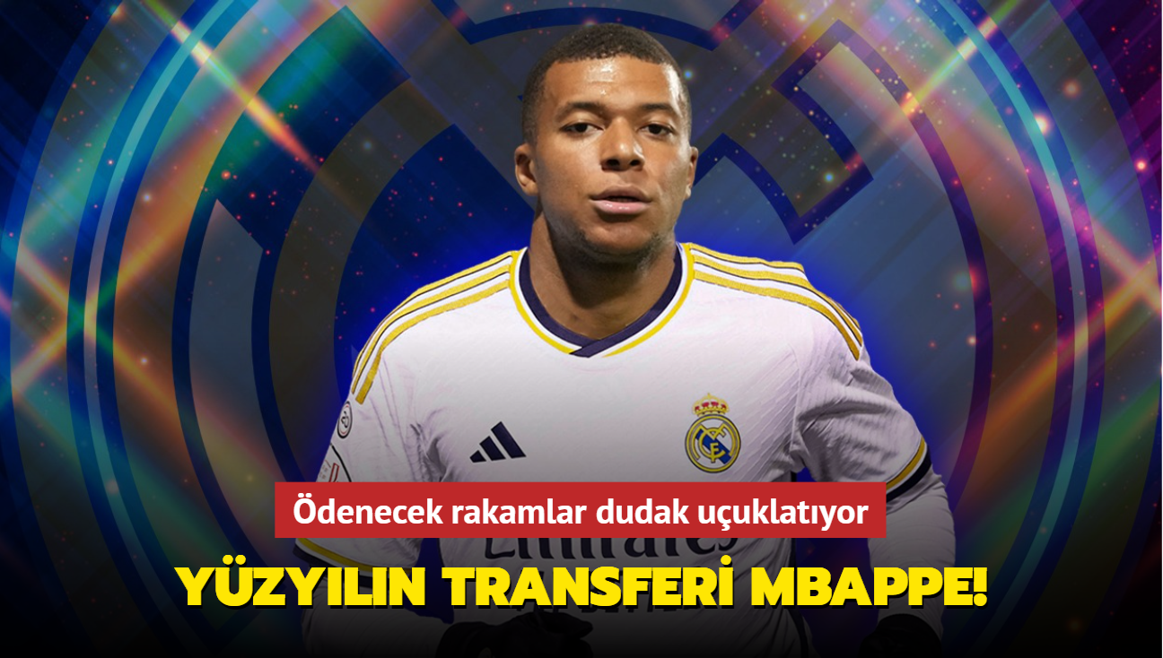 Yzyln transferi Kylian Mbappe! denecek rakamlar dudak uuklatyor...