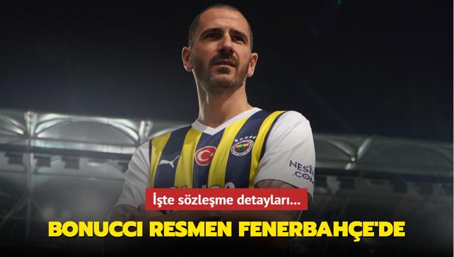 Leonardo Bonucci resmen Fenerbahe'de