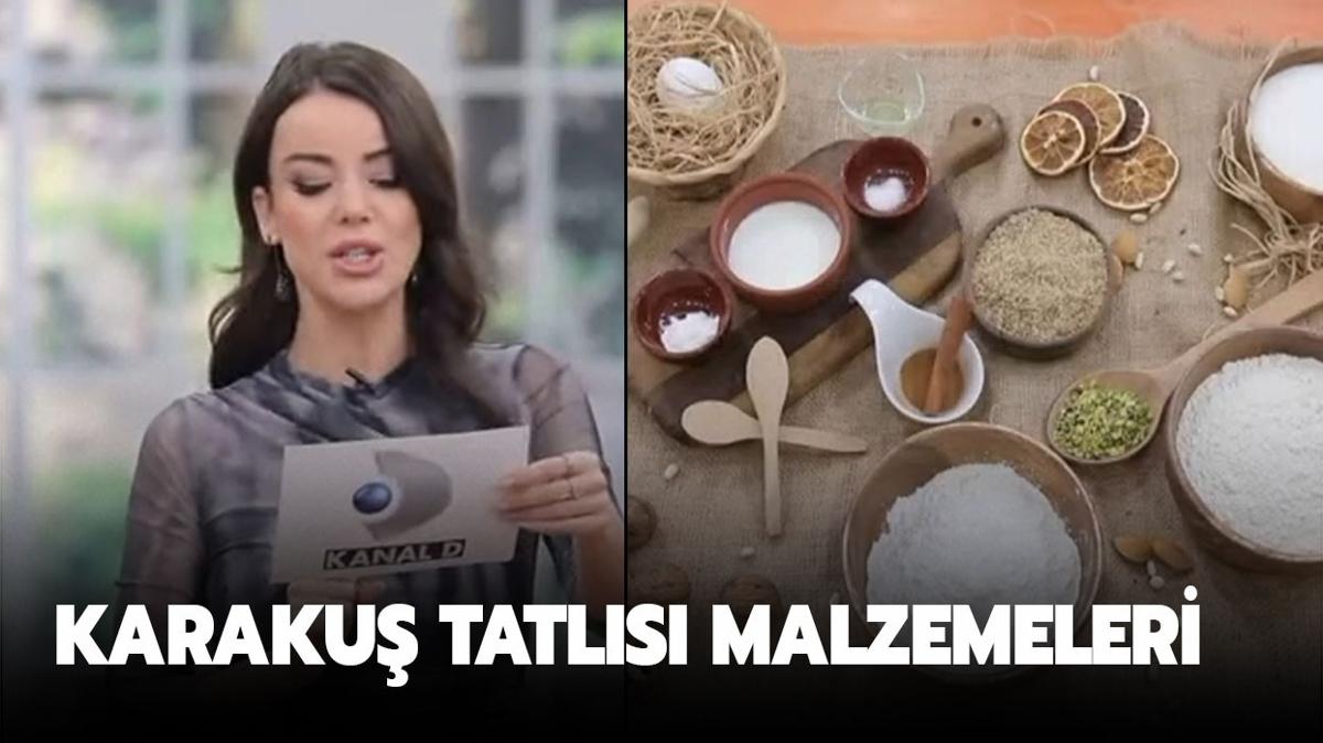 Karaku Tatls nasl yaplr" Gelinim Mutfakta Karaku Tatls Tarifi ve malzemeleri! 