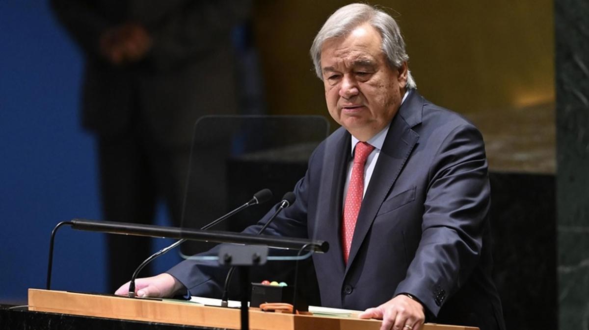 Guterres, igalci srail'in yargland davay takip ediyor