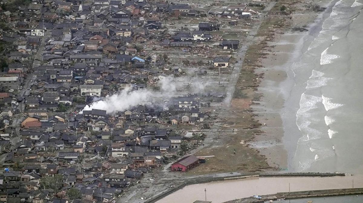 Japonya'daki depremlerde can kayb 213'e ykseldi
