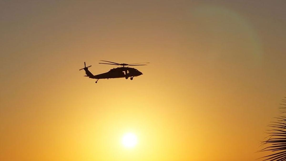 ABD'de askeri helikopter eitim srasnda dt