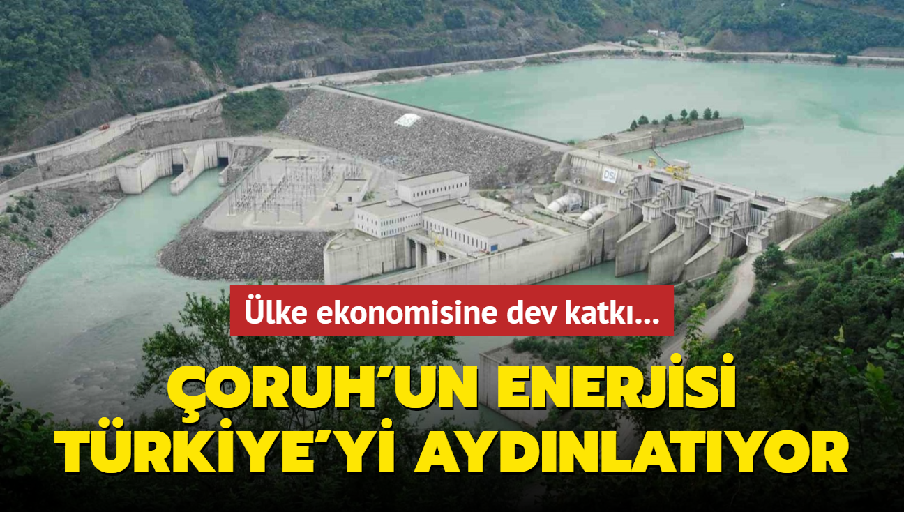 lke ekonomisine dev katk... oruh'un enerjisi Trkiye'yi aydnlatyor