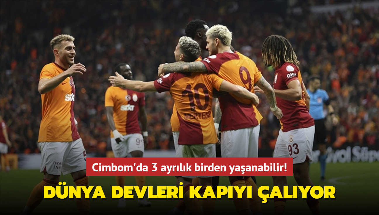 Cimbom'da 3 ayrlk birden yaanabilir! Dnya devleri kapy alyor