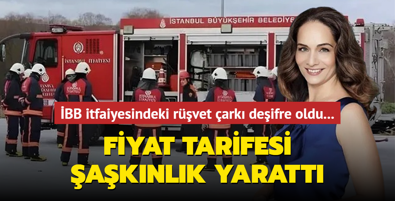 BB itfaiyesindeki rvet ark deifre oldu... Fiyat tarifesi aknlk yaratt