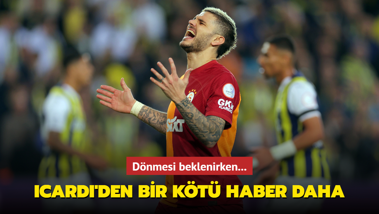 Mauro Icardi'den bir kt haber daha! Dnmesi beklenirken...