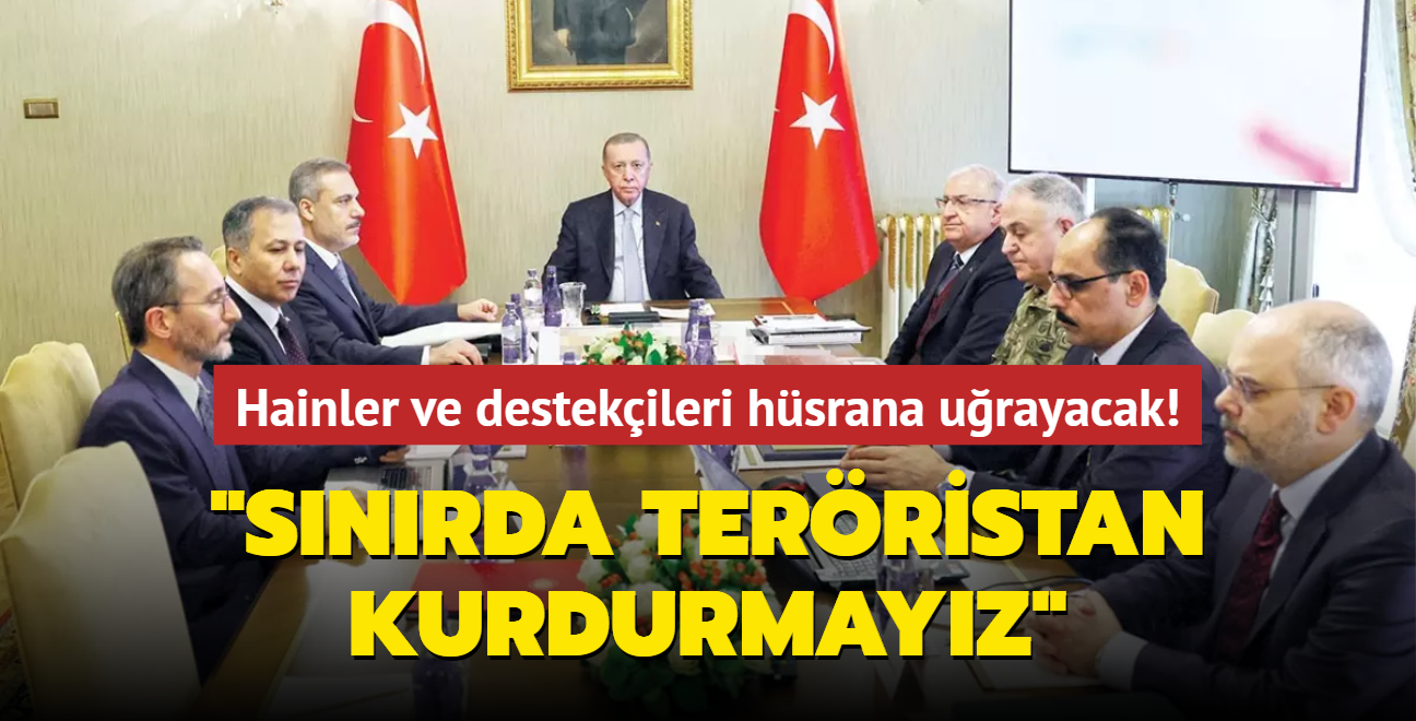 Snrda terristan kurdurmayz