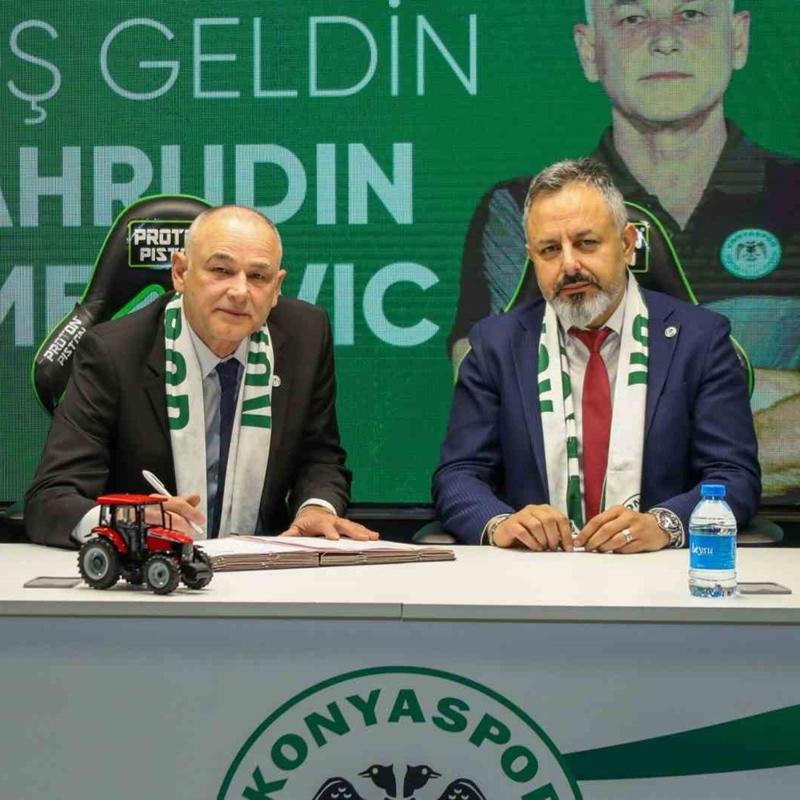 Konyaspor, Fahrudin Omerovic ile imzalar att