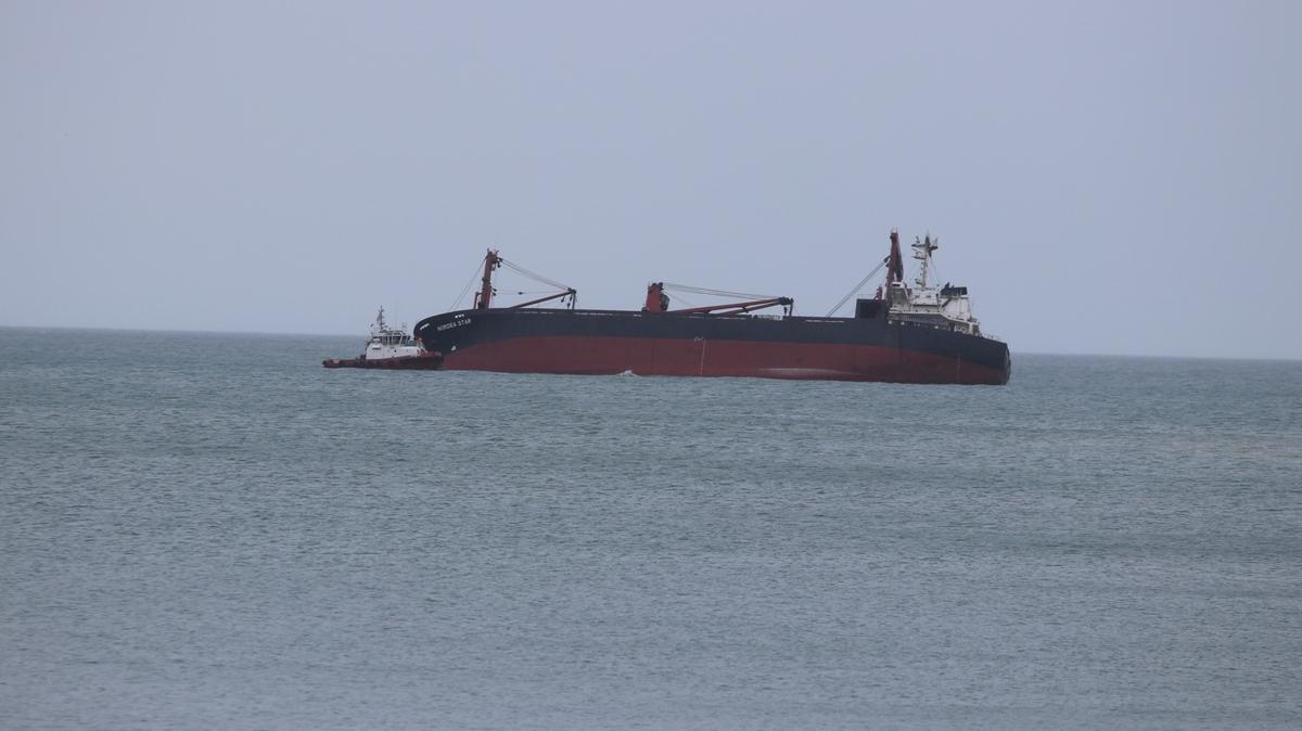 Romanya aklarnda batan yk gemisi Kastamonu'ya srklendi