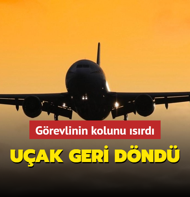 G�revlinin kolunu �s�rd�! U�ak geri d�nd�