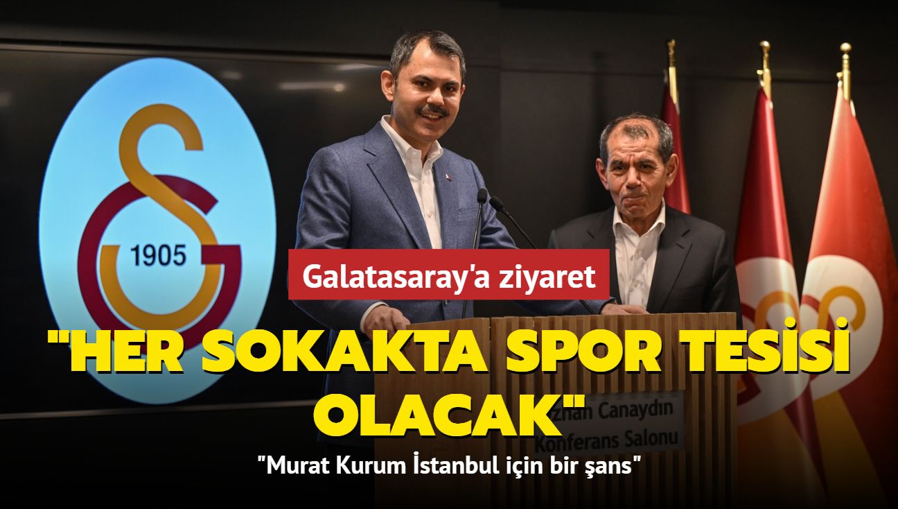 Murat Kurum: Her sokakta spor tesisi olacak