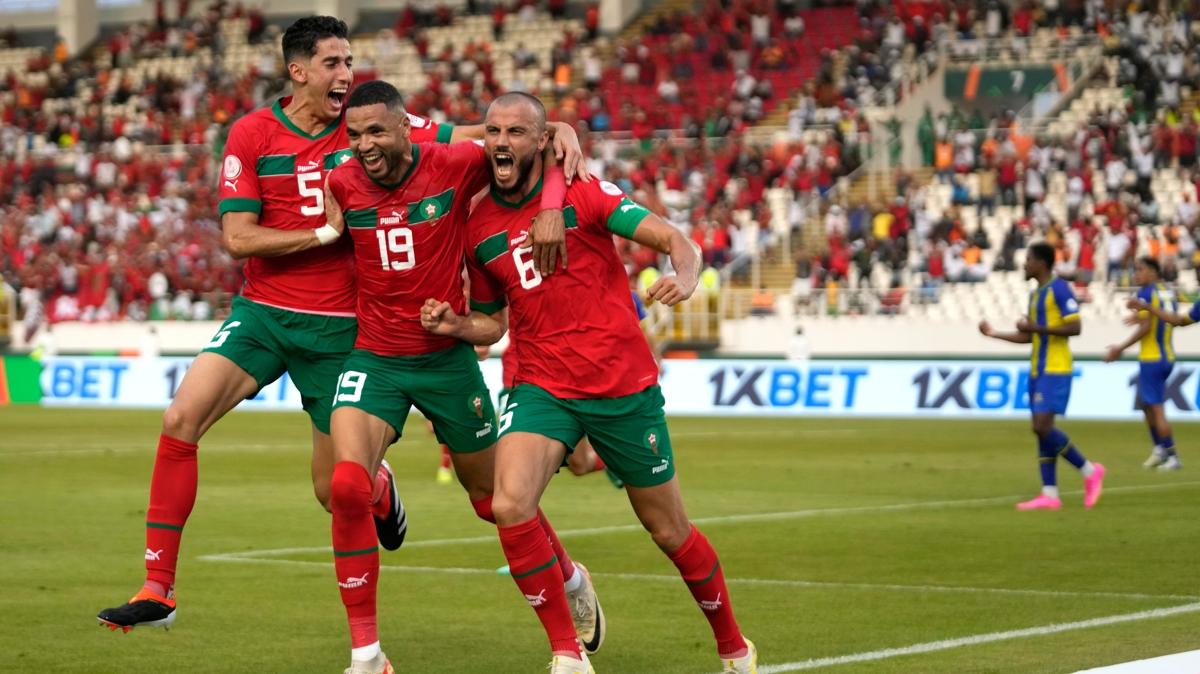 Hakim Ziyech'li Fas, 3 golle kazand