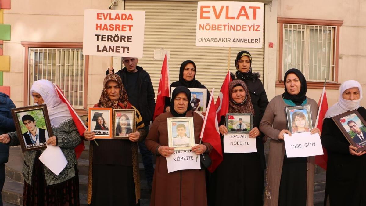 Diyarbakr'da bir aile daha evlat nbetine katld