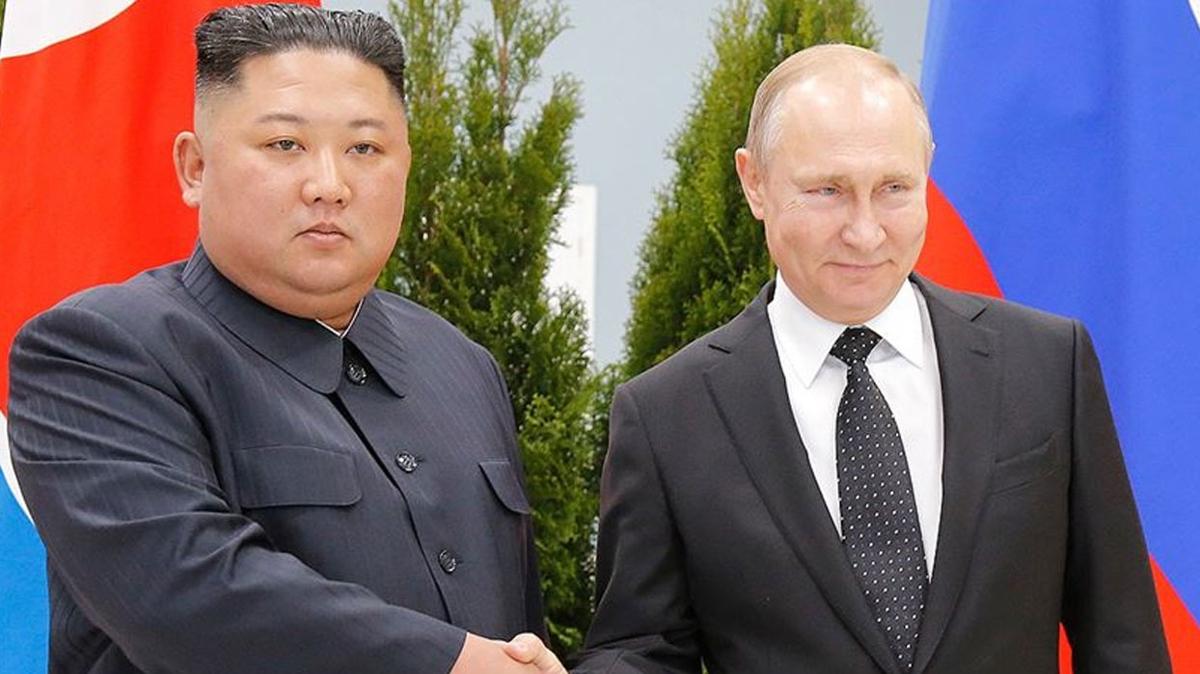 Kuzey Kore'den Putin aklamas... 'Kuzey Kore'yi ziyaret etmek istiyor