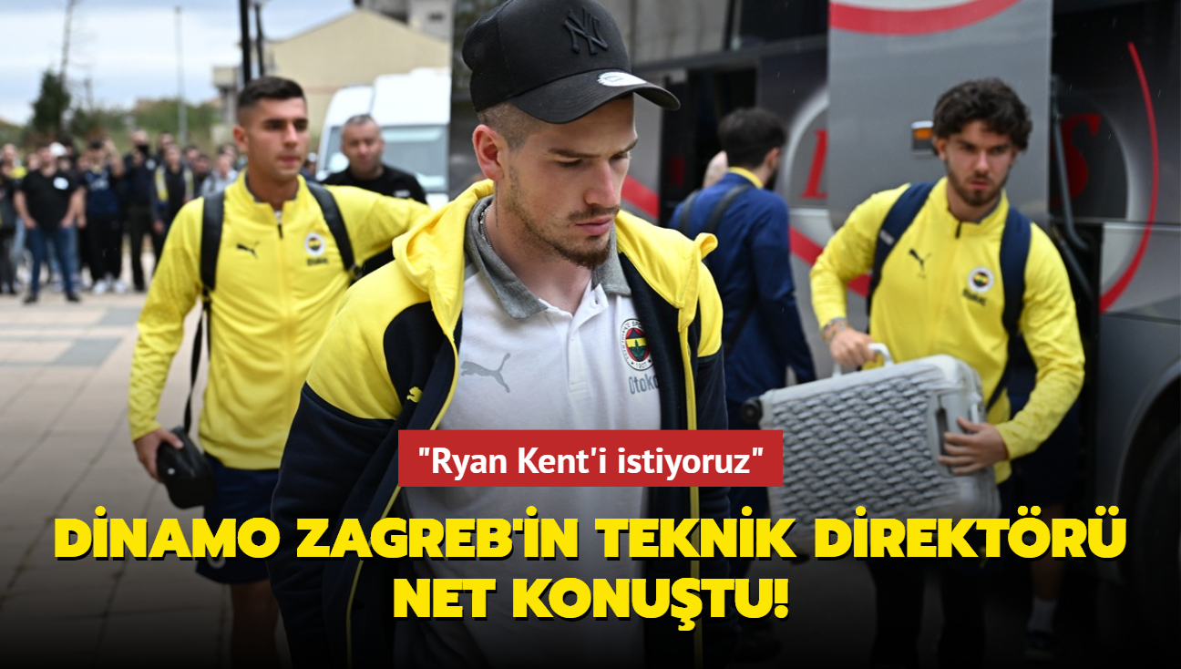 Dinamo Zagreb'in teknik direktr net konutu! "Ryan Kent'i istiyoruz"