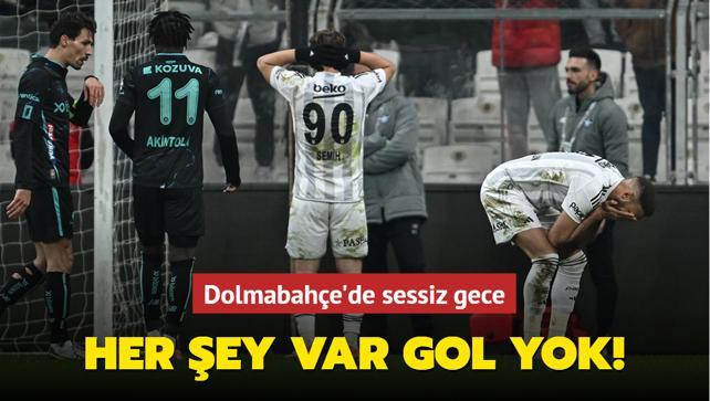 MA SONUCU: Beikta 0-0 Adana Demirspor