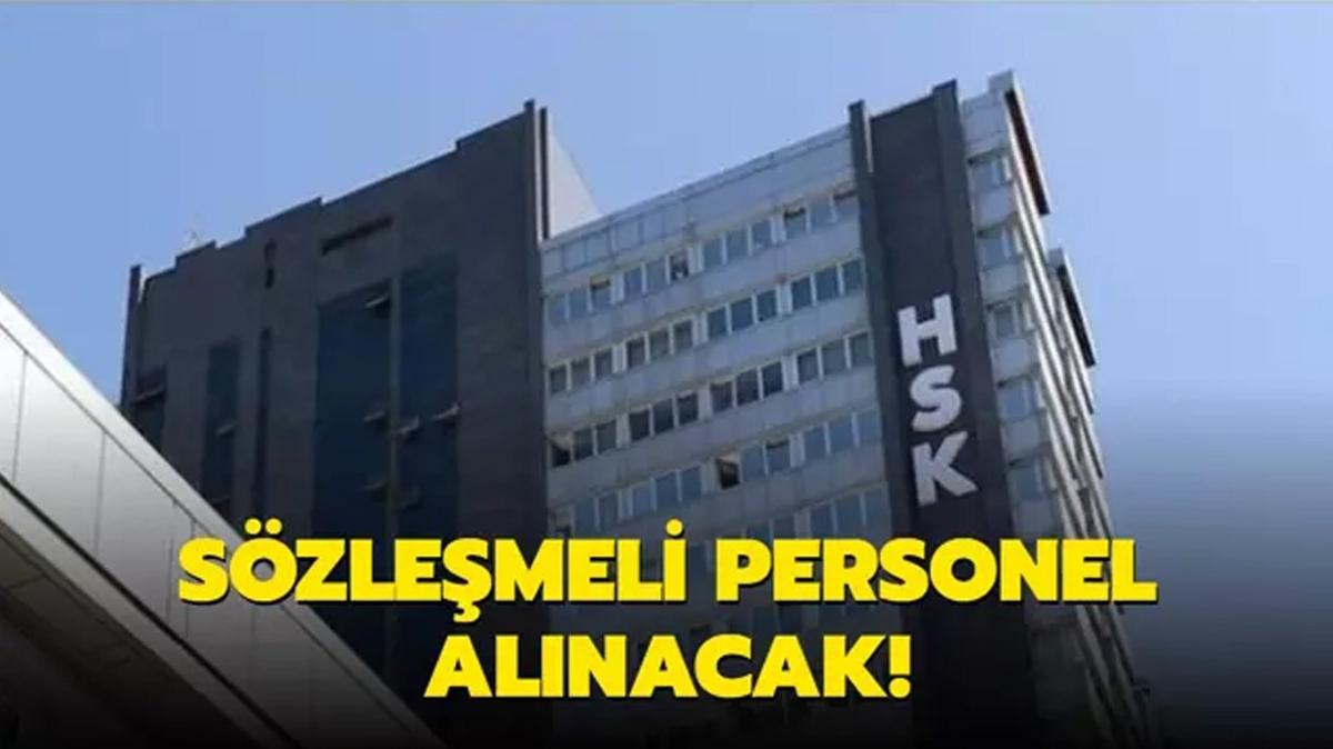 Hkimler ve Savclar Kurulu Szlemeli personel alacak