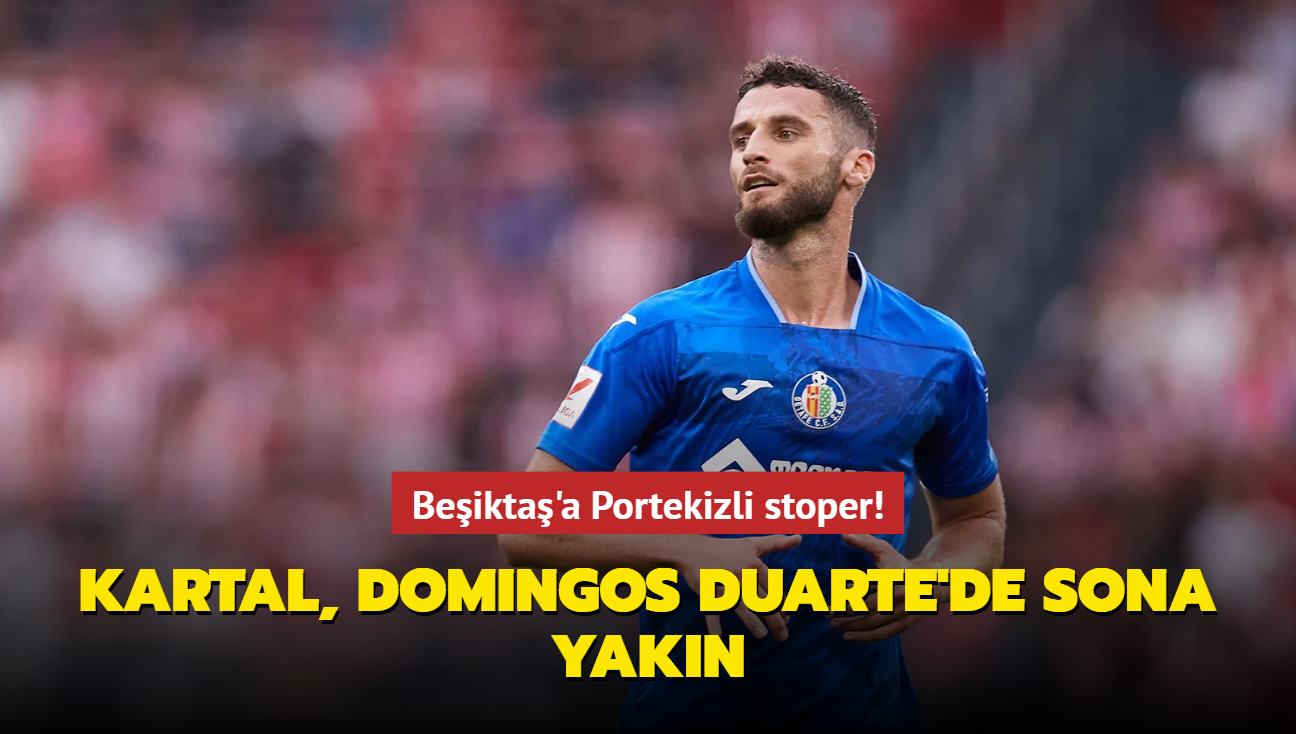 Beikta'a Portekizli stoper! Kartal, Domingos Duarte'de sona yakn