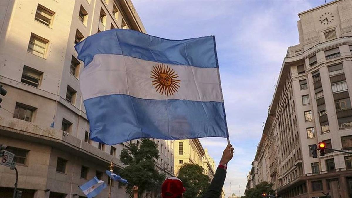 Arjantin'de hkmet protestosu