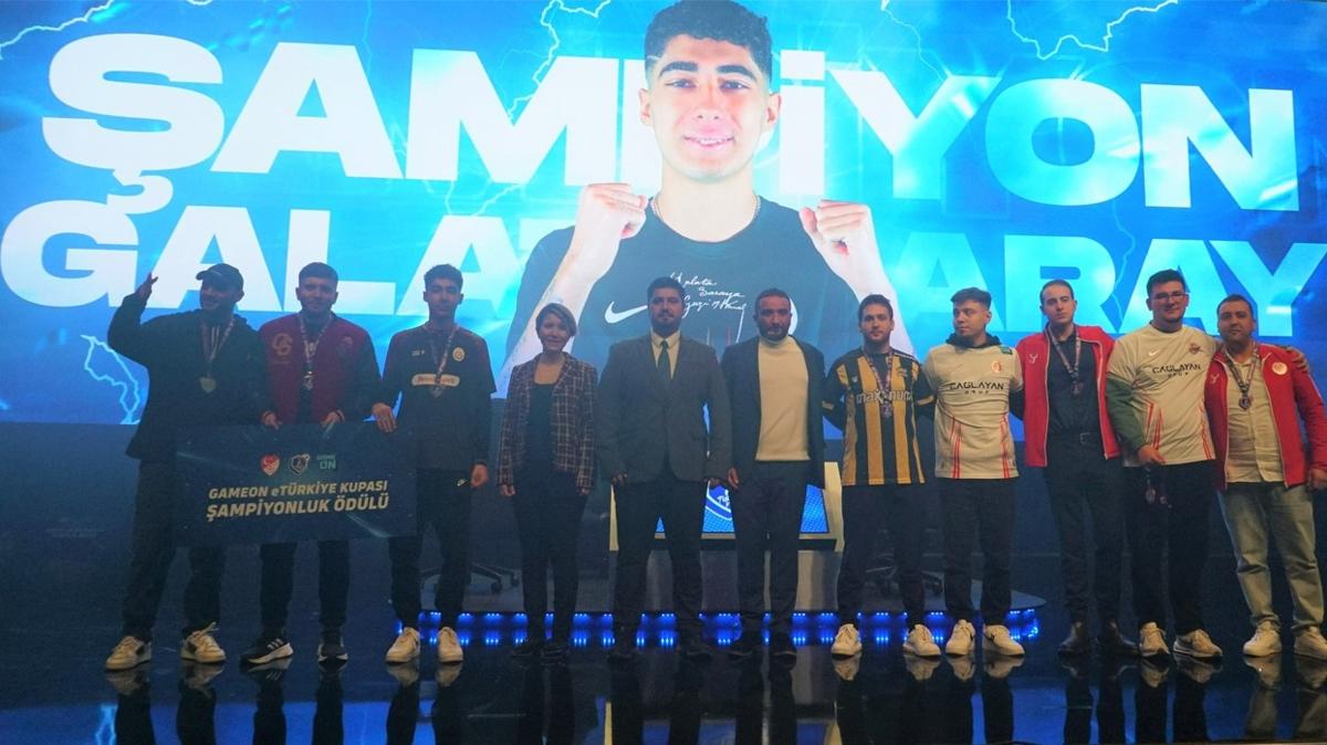 Trk Telekom GAMEON eTrkiye Kupas'nda  ampiyon Galatasaray oldu