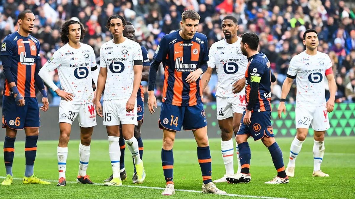 Yusuf Yazc'nn gol iptal edildi, Montpellier ile Lille yeniemedi