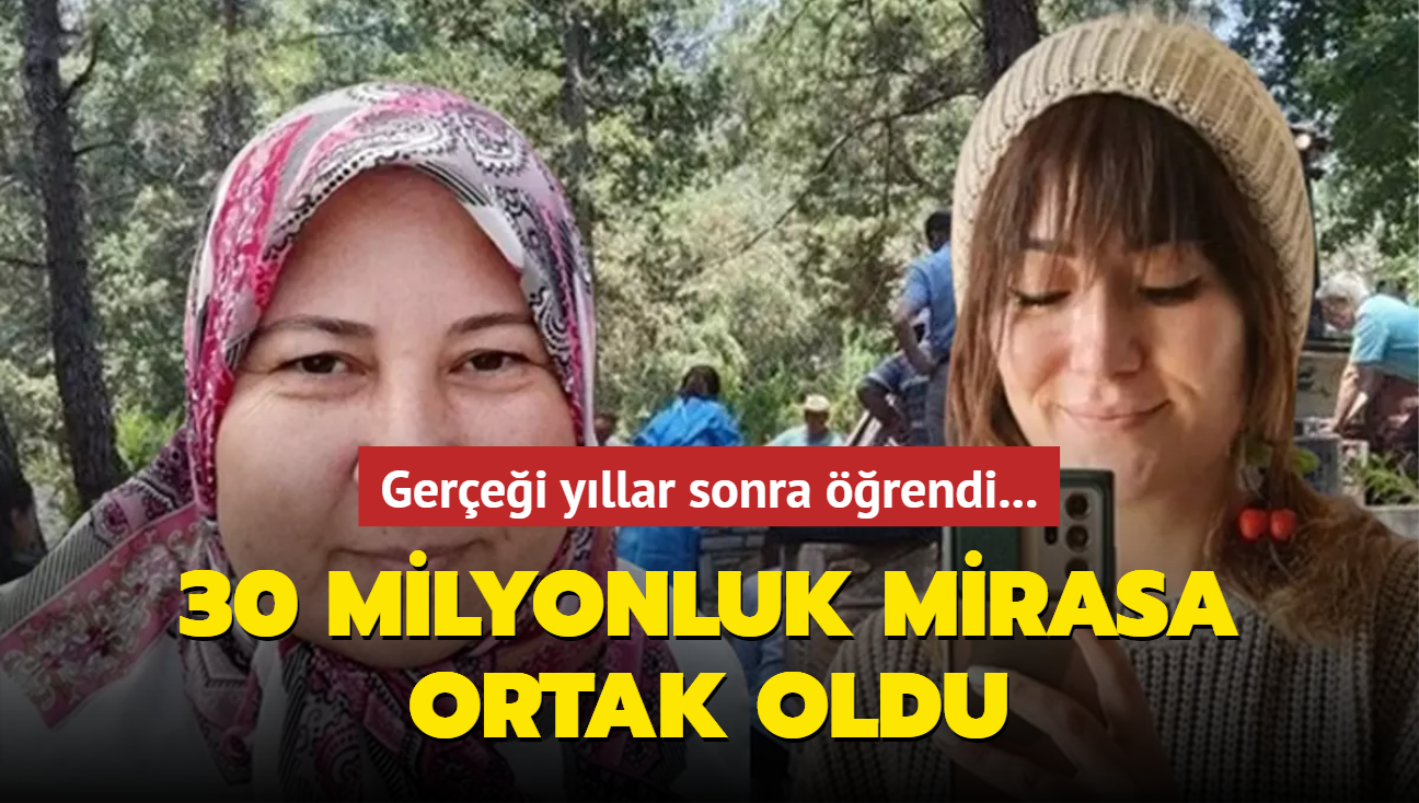 Gerei yllar sonra rendi... 30 milyonluk mirasa ortak oldu