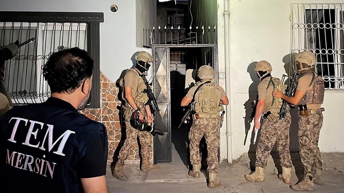 Mersin'de terr rgt PKK'ya operasyon