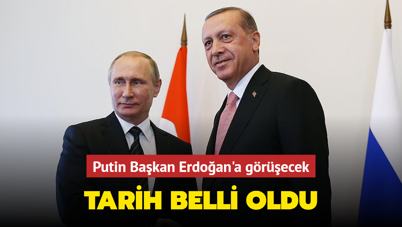 Rusya Devlet Bakan Putin Trkiye'ye geliyor! Tarih belli oldu
