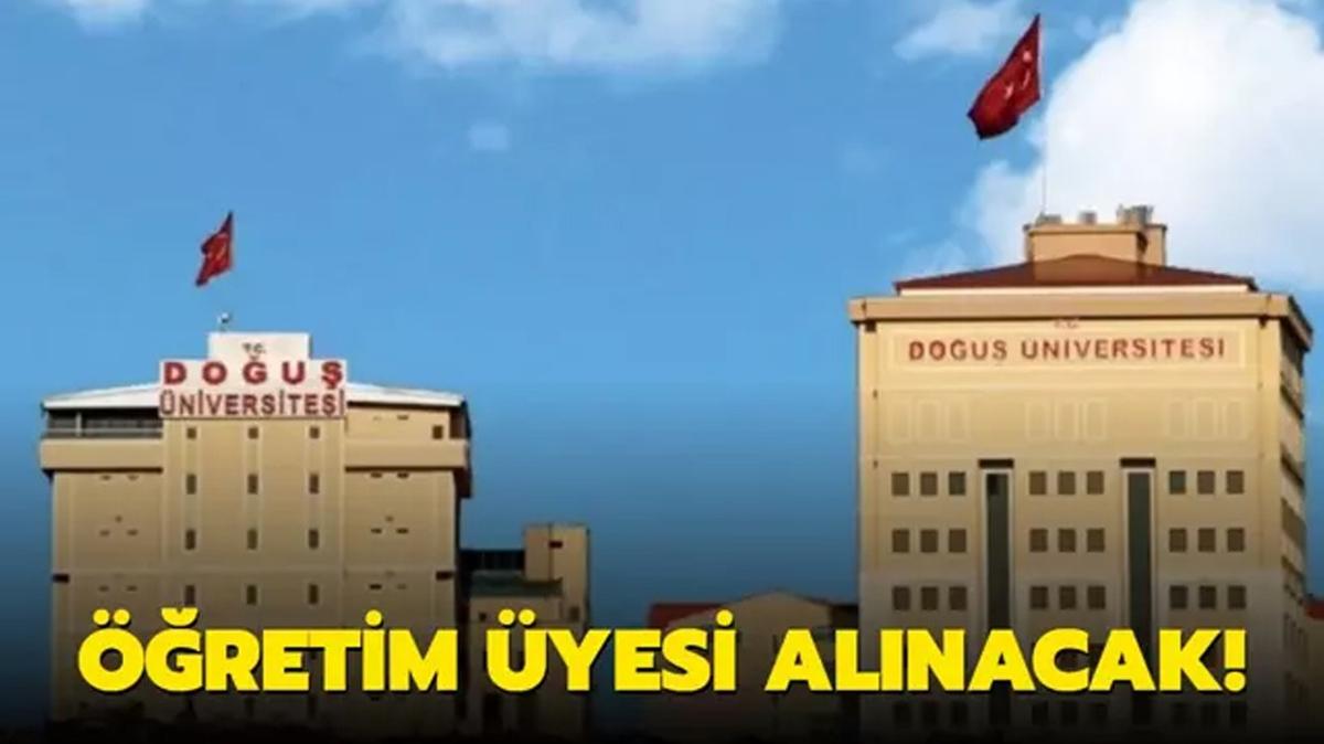 Dou niversitesi retim yesi alacak!