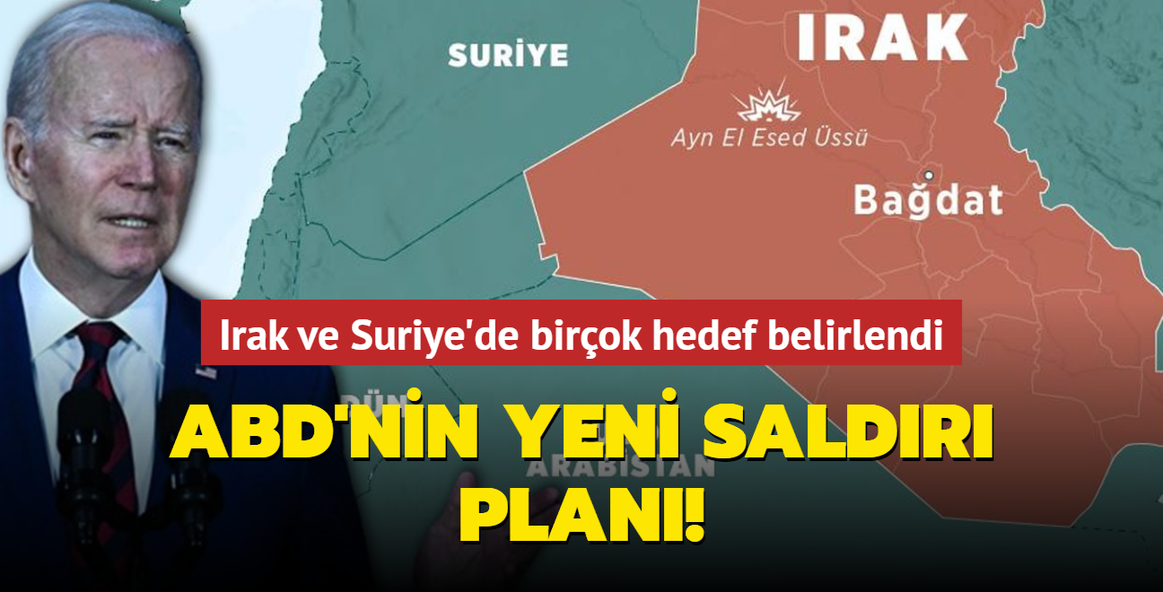 Irak ve Suriye'de birok hedef belirlendi: ABD'nin yeni saldr plan!