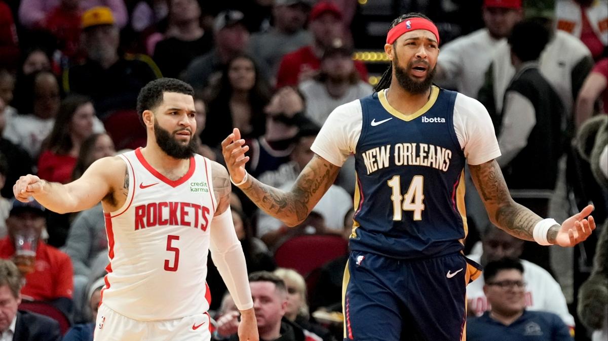 New Orleans Pelicans deplasmanda Houston Rockets'i yendi