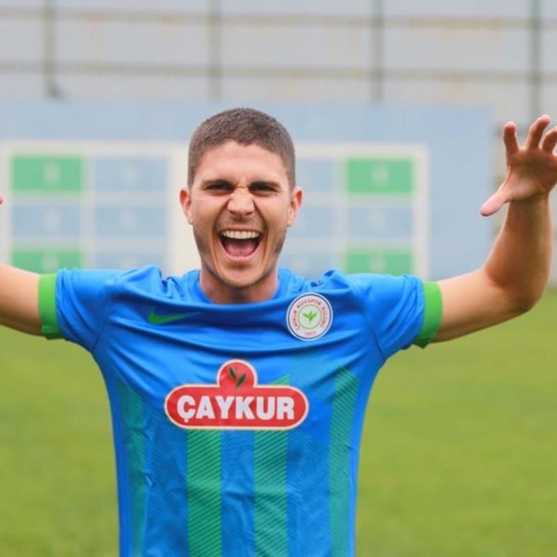aykur Rizespor'da forvet oyuncusu Oscar Pinchi kiralk gnderildi