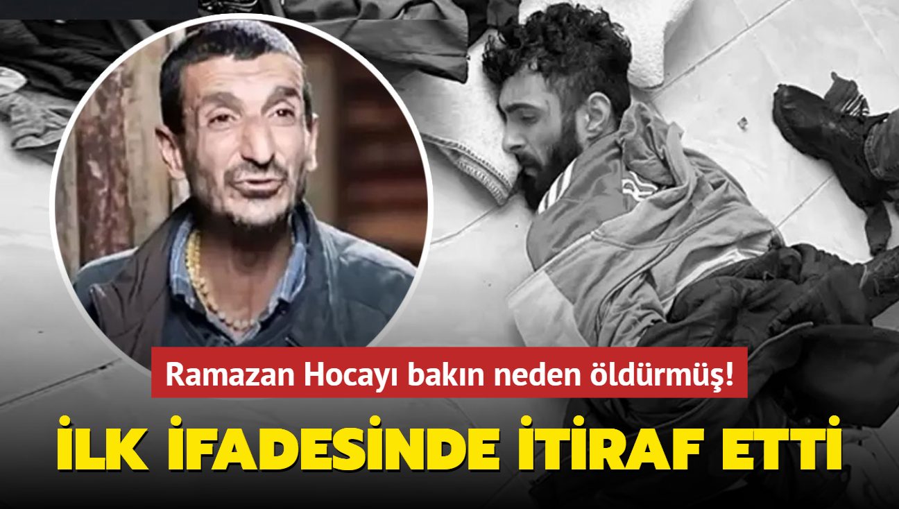 Diyarbakrl Ramazan Hocay neden ldrdn itiraf etti! Katil zanlsnn ifadesindeki o detay...