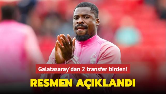 Galatasaray'dan 2 transfer birden! Resmen akland