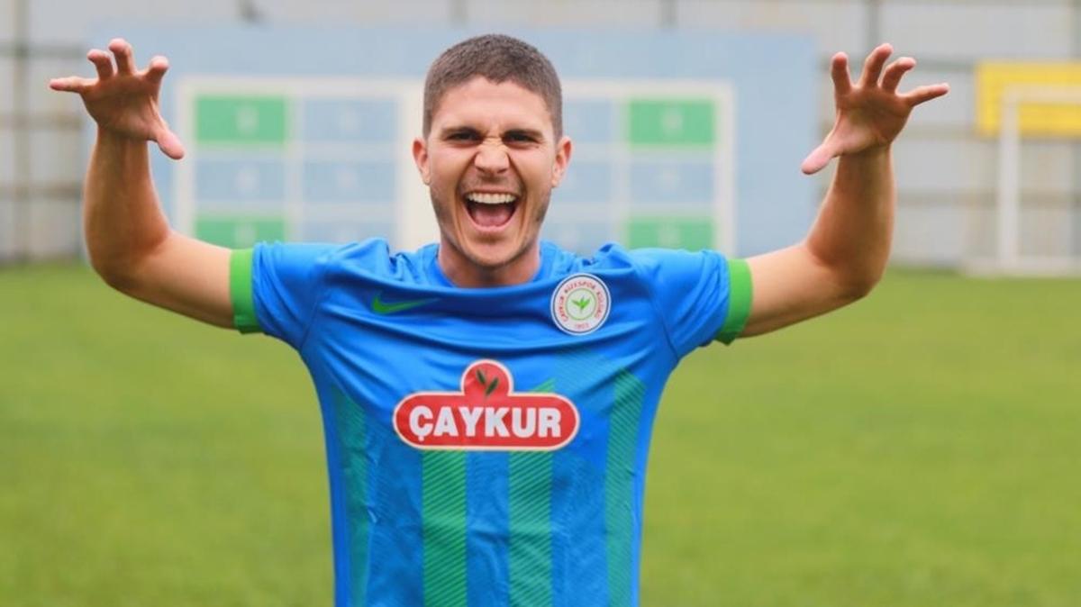 aykur Rizespor'da forvet oyuncusu Oscar Pinchi kiralk gnderildi
